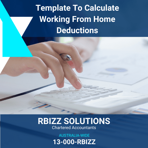 Template To Calculate Working From Home Deductions